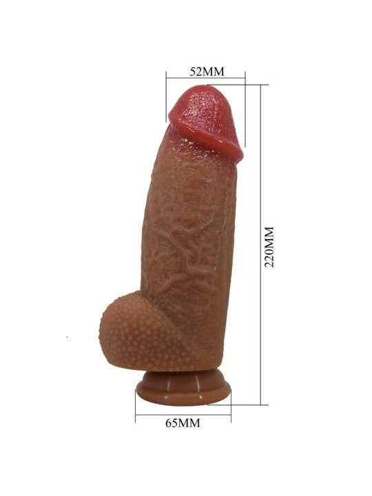 DILDO REALISTA ACHILLE 22 CM PRETTY LOVE PLACER INTENSO DE LA MARCA PRETTY LOVE HIGH GRADE