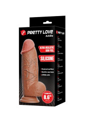 DILDO REALISTA ACHILLE 22 CM PRETTY LOVE PLACER INTENSO DE LA MARCA PRETTY LOVE HIGH GRADE