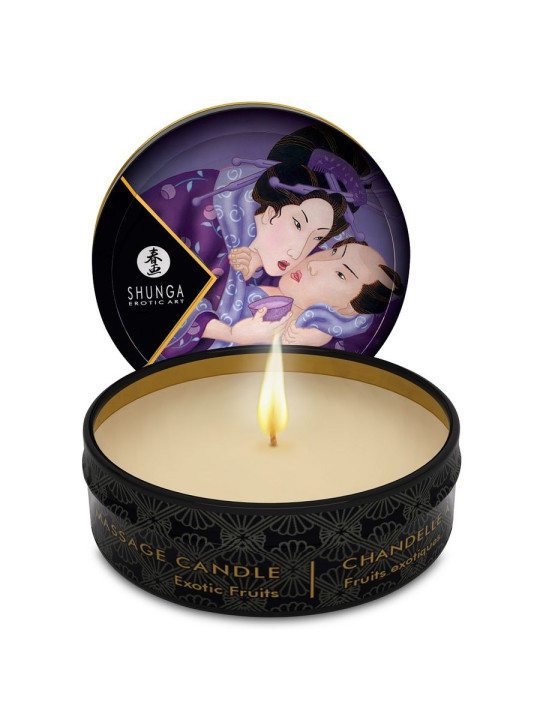SHUNGA VELAS MASAJE AROMÁTICAS 24 UNIDADES EXPOSITOR DE LA MARCA SHUNGA CANDLES