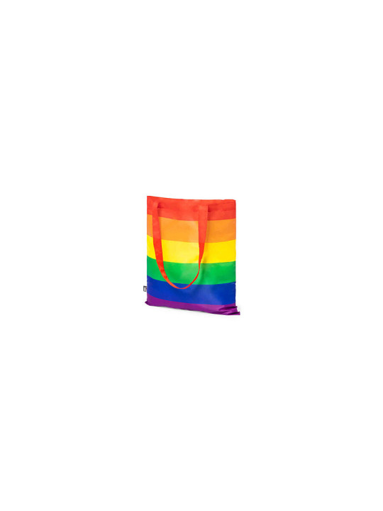 BOLSA TELA BANDERA ARCOÍRIS ORGULLO LGTB PORTÁTIL DE LA MARCA PRIDE