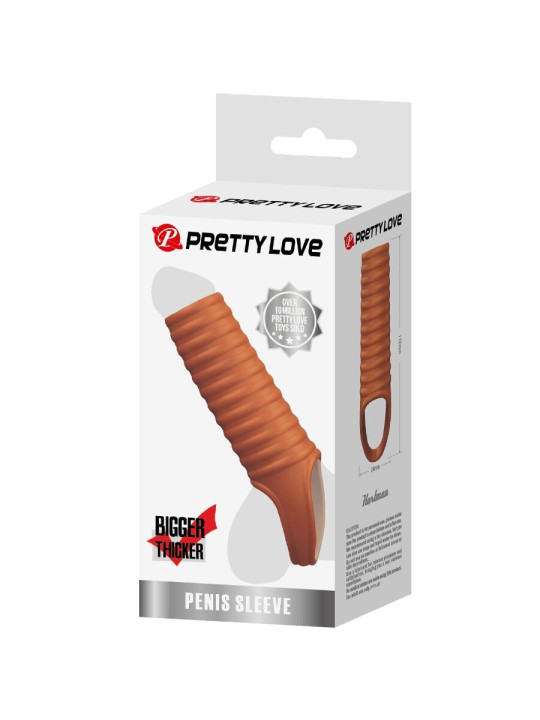 FUNDA PENE REALISTA HARTMAN PRETTY LOVE TEXTURA NATURAL DE LA MARCA PRETTY LOVE