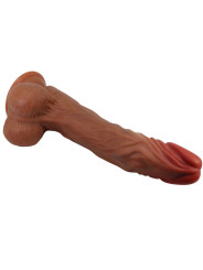 DILDO REALISTA CALISTO 25 CM PLACER INTENSO NATURAL DE LA MARCA BAILE VIBRATORS
