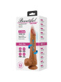 DILDO REALISTA CALISTO 25 CM PLACER INTENSO NATURAL DE LA MARCA BAILE VIBRATORS