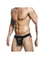 JOCKSTRAP DEPORTIVO NEGRO CUERO SINTÉTICO TALLA ÚNICA DE LA MARCA MOB
