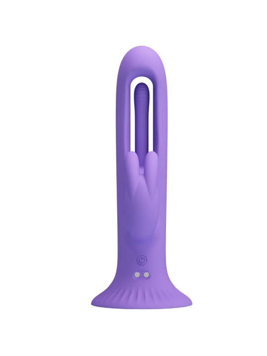 VIBRADOR RABBIT 12 MODOS ESTIMULACIÓN DUAL PRETTY LOVE DE LA MARCA PRETTY LOVE