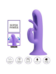VIBRADOR RABBIT 12 MODOS ESTIMULACIÓN DUAL PRETTY LOVE DE LA MARCA PRETTY LOVE