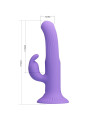 VIBRADOR RABBIT 12 MODOS ESTIMULACIÓN DUAL PRETTY LOVE DE LA MARCA PRETTY LOVE