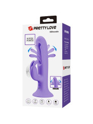 VIBRADOR RABBIT 12 MODOS ESTIMULACIÓN DUAL PRETTY LOVE DE LA MARCA PRETTY LOVE