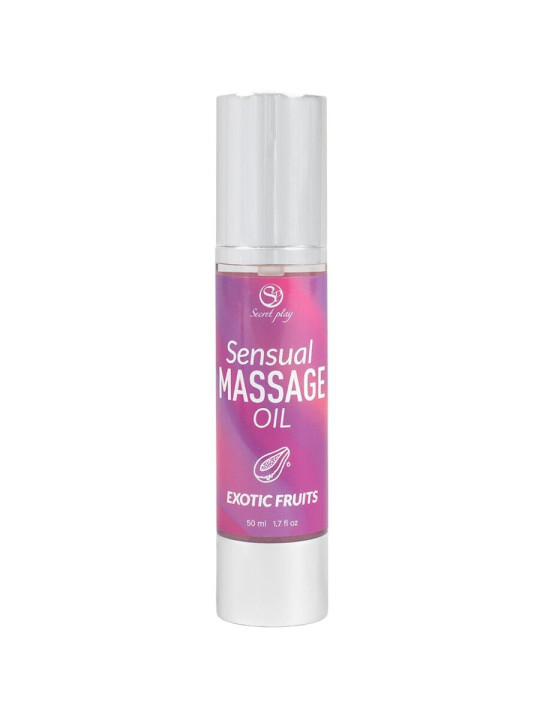 ACEITE MASAJE ERÓTICO FRUTAS EXÓTICAS SECRETPLAY 50ML DE LA MARCA SECRETPLAY COSMETIC