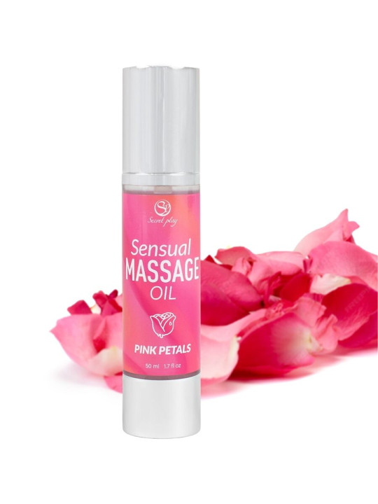 ACEITE DE MASAJE SENSUAL AROMAS ROSAS SECRETPLAY 50ML DE LA MARCA SECRETPLAY COSMETIC