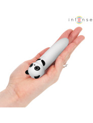 VIBRADOR PANDA RECARGABLE USB 8 MODOS SILICONA MÉDICA DE LA MARCA INTENSE FUN