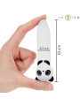 VIBRADOR PANDA RECARGABLE USB 8 MODOS SILICONA MÉDICA DE LA MARCA INTENSE FUN