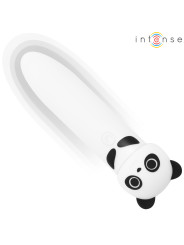 VIBRADOR PANDA RECARGABLE USB 8 MODOS SILICONA MÉDICA DE LA MARCA INTENSE FUN