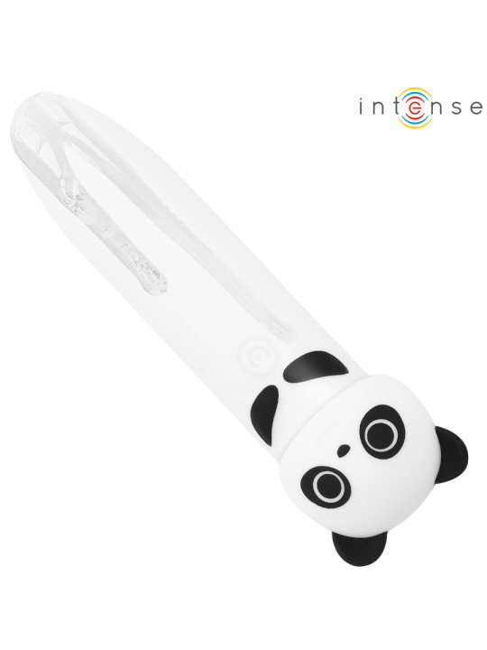 VIBRADOR PANDA RECARGABLE USB 8 MODOS SILICONA MÉDICA DE LA MARCA INTENSE FUN