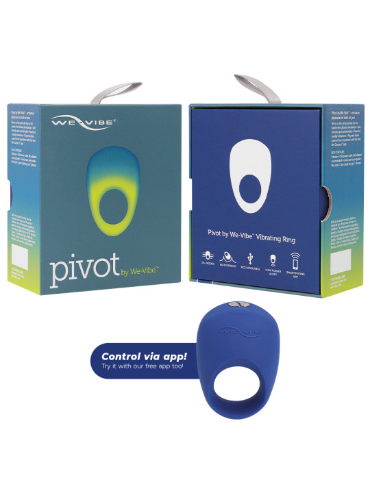 ANILLO VIBRADOR WE-VIBE PIVOT CON APP CONTROL REMOTO DE LA MARCA WE-VIBE