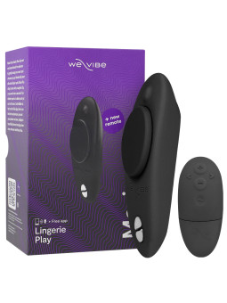 WE-VIBE MOXIE+ VIBRADOR CLITORIS MANOS LIBRES NEGRO DE LA MARCA WE-VIBE