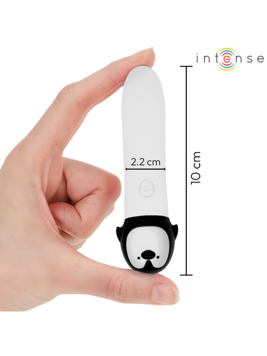 VIBRADOR PINGÜINO RECARGABLE USB 8 MODOS RESISTENTE AGUA DE LA MARCA INTENSE FUN