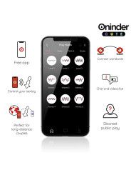 ONINDER LOVE BUTT VIBRADOR PLUG ANAL APP CONTROL REMOTO DE LA MARCA ONINDER CUTE