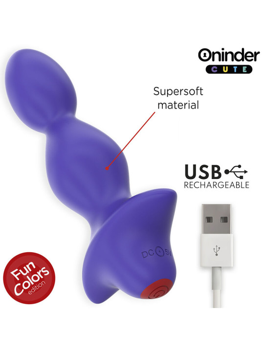 ONINDER LOVE BUTT VIBRADOR PLUG ANAL APP CONTROL REMOTO DE LA MARCA ONINDER CUTE