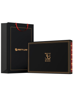 KIT REGALO PAREJAS 30 AÑOS PRETTY LOVE - VIBRADORES SILICONA DE LA MARCA PRETTY LOVE