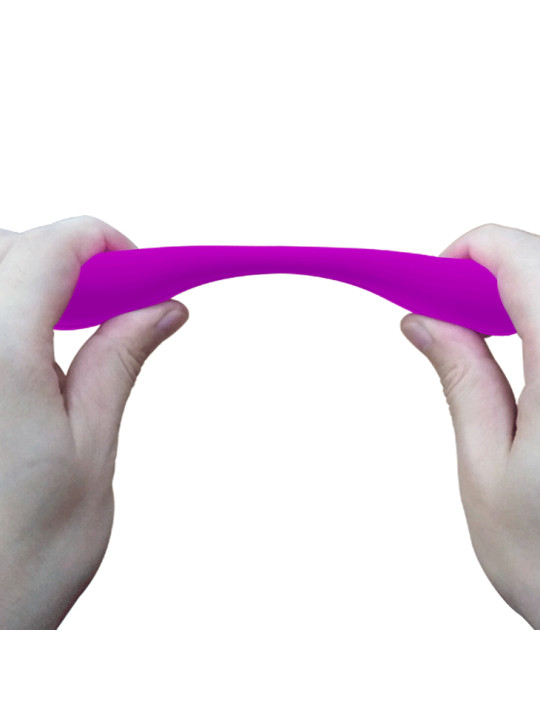 VIBRADOR FLEXIBLE PUNTO G Y CLÍTORIS 12 MODOS DE LA MARCA PRETTY LOVE SMART