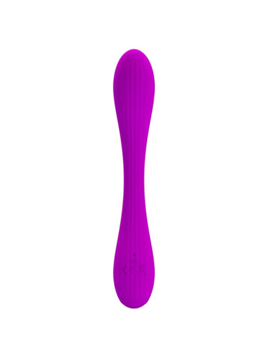 VIBRADOR FLEXIBLE PUNTO G Y CLÍTORIS 12 MODOS DE LA MARCA PRETTY LOVE SMART