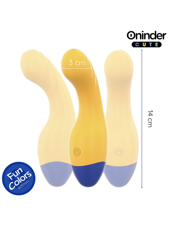 VIBRADOR APP CONTROL REMOTO ONINDER SILICONA MÉDICA DE LA MARCA ONINDER CUTE