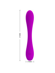 VIBRADOR FLEXIBLE PUNTO G Y CLÍTORIS 12 MODOS DE LA MARCA PRETTY LOVE SMART