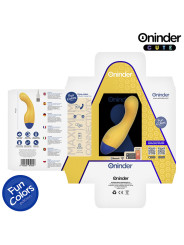 VIBRADOR APP CONTROL REMOTO ONINDER SILICONA MÉDICA DE LA MARCA ONINDER CUTE