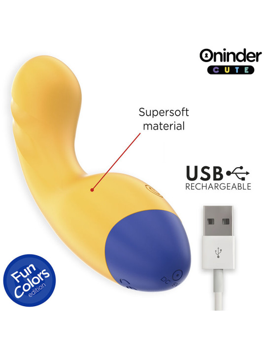 VIBRADOR APP CONTROL REMOTO ONINDER SILICONA MÉDICA DE LA MARCA ONINDER CUTE