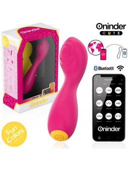 VIBRADOR APP TAPPING ONINDER CUTE - SILICONA MÉDICA DE LA MARCA ONINDER CUTE