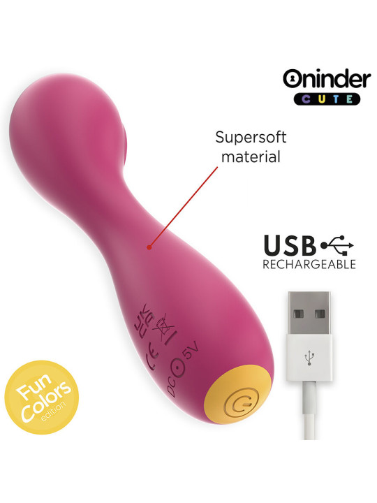 VIBRADOR APP TAPPING ONINDER CUTE - SILICONA MÉDICA DE LA MARCA ONINDER CUTE