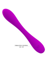VIBRADOR FLEXIBLE PUNTO G Y CLÍTORIS 12 MODOS DE LA MARCA PRETTY LOVE SMART
