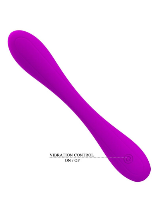 VIBRADOR FLEXIBLE PUNTO G Y CLÍTORIS 12 MODOS DE LA MARCA PRETTY LOVE SMART