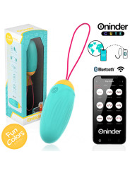 ONINDER HUEVO VIBRADOR APP CONTROL REMOTO SILICONA MÉDICA DE LA MARCA ONINDER CUTE