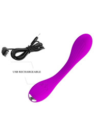 VIBRADOR FLEXIBLE PUNTO G Y CLÍTORIS 12 MODOS DE LA MARCA PRETTY LOVE SMART