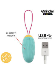 ONINDER HUEVO VIBRADOR APP CONTROL REMOTO SILICONA MÉDICA DE LA MARCA ONINDER CUTE