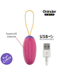 HUEVO VIBRADOR APP CONTROL SILICONA MÉDICO RESISTENTE AGUA DE LA MARCA ONINDER CUTE