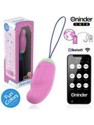 HUEVO VIBRADOR APP CONTROL REMOTO SILICONA MÉDICA 360° DE LA MARCA ONINDER CUTE