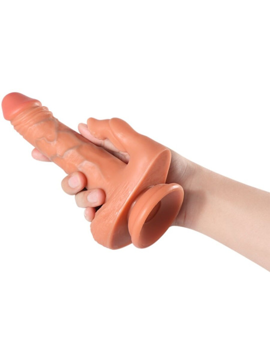 SHEQU JULIAN DILDO VIBRADOR DUAL CONTROL REMOTO 16CM DE LA MARCA SHEQU
