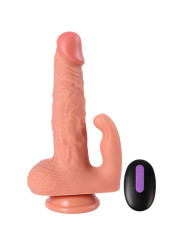 VIBRADOR DUAL CONTROL REMOTO ESTIMULACIÓN CLITORIS Y PENE DE LA MARCA SHEQU