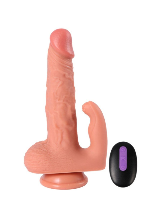 VIBRADOR DUAL CONTROL REMOTO ESTIMULACIÓN CLITORIS Y PENE DE LA MARCA SHEQU
