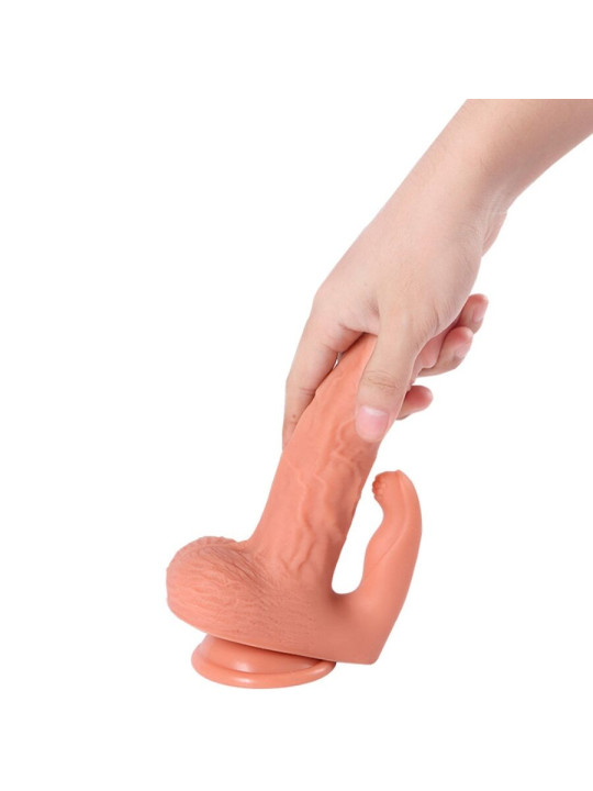 VIBRADOR DUAL CONTROL REMOTO ESTIMULACIÓN CLITORIS Y PENE DE LA MARCA SHEQU