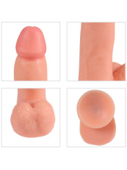 VIBRADOR ADAM CONTROL REMOTO SILICONA 21CM SHEQU DE LA MARCA SHEQU