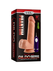VIBRADOR ADAM CONTROL REMOTO SILICONA 21CM SHEQU DE LA MARCA SHEQU