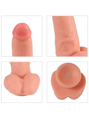 VIBRADOR CONTROL REMOTO SILICONA MÉDICA 17CM SHEQU RED EAGLE DE LA MARCA SHEQU