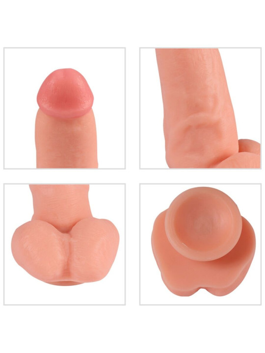 VIBRADOR CONTROL REMOTO SILICONA MÉDICA 17CM SHEQU RED EAGLE DE LA MARCA SHEQU