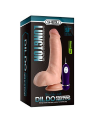 VIBRADOR CONTROL REMOTO SILICONA 22CM HIPERALERGÉNICO DE LA MARCA SHEQU