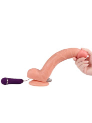 SHEQU OPTIMUS DILDO VIBRADOR CONTROL REMOTO SILICONA 28CM DE LA MARCA SHEQU