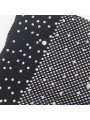 GUANTES TRANSPARENTES CON BRILLO NEGRO Y DIAMANTES SUBBLIME DE LA MARCA SUBBLIME ACCESORIES